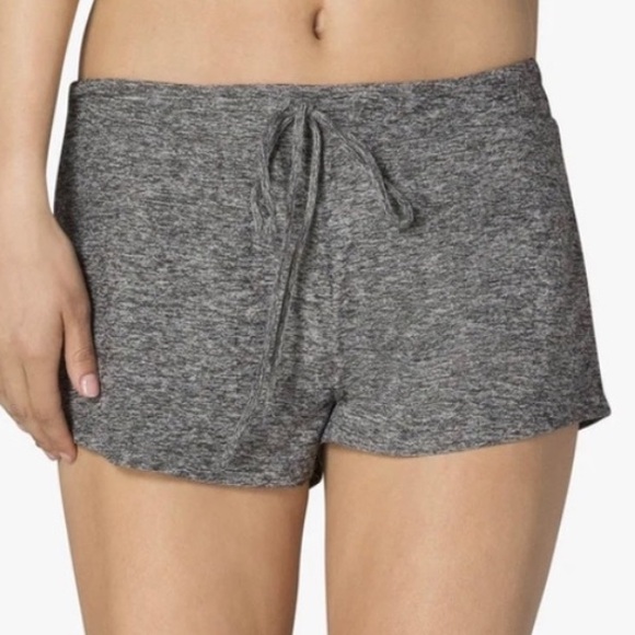 Beyond Yoga Such A Featherweight Lounge Short Charcoal Grey Spacedye Extra Small - Picture 1 of 8